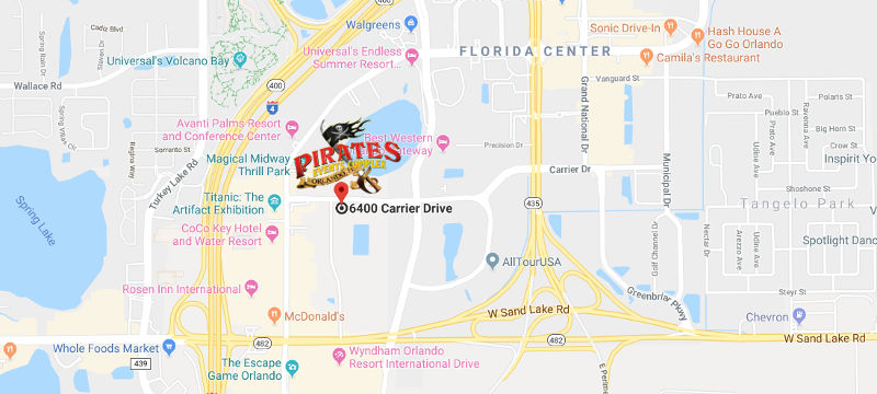 Pirates Dinner Adventure Theater Complex Google Map